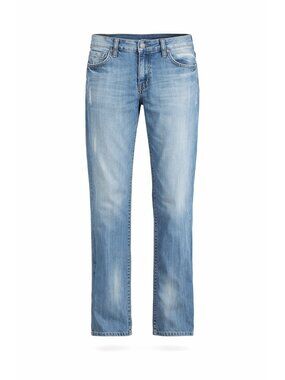 Rock And Roll Cowboy Jeans Mens 38X34 Blue Double Barrel Relaxed Fit Stone Wash